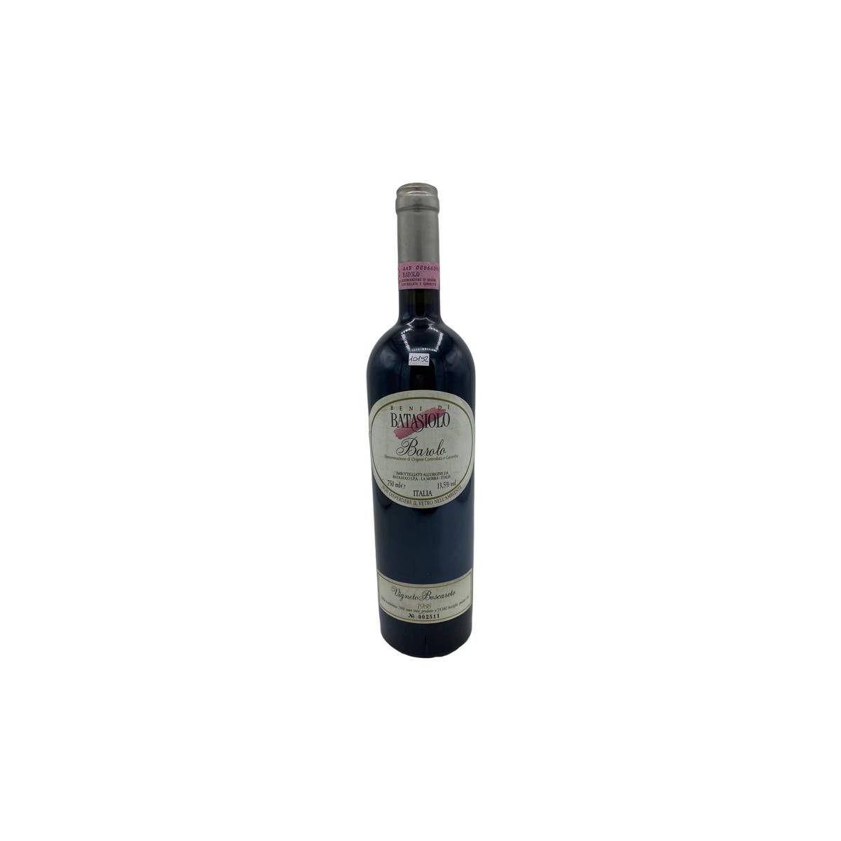 Vintage Bottle - Beni di Batasiolo Barolo DOCG Vigneto Boscareto 1988 0,75 lt. - COD. 10152
