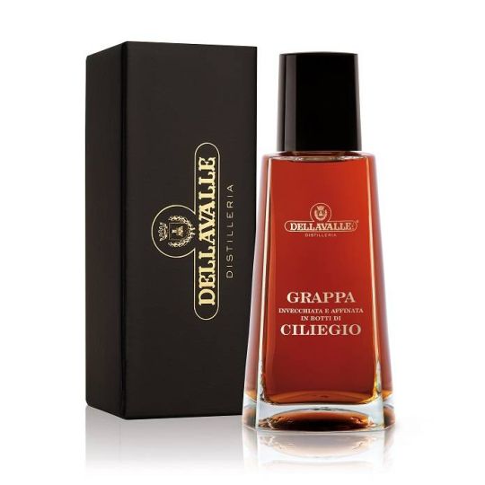 Distilleria Dellavalle - Grappa Affinata in Botti di Ciliegio 0,70 lt. + Box