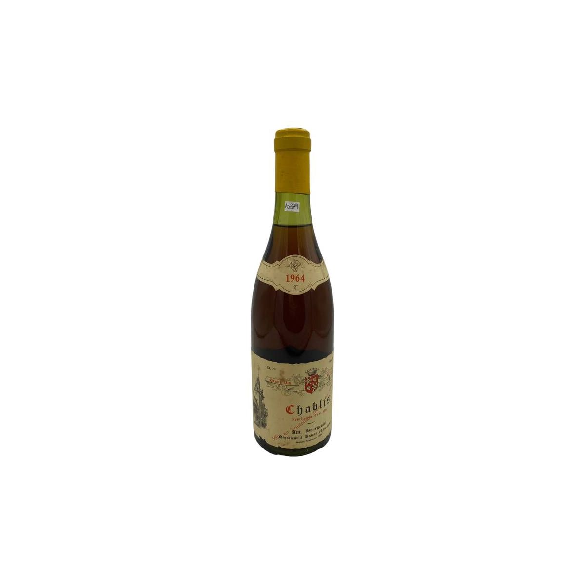 Vintage Bottle - Ant. Bourgeois Chablis 1964 0,75 lt. - COD. 10379