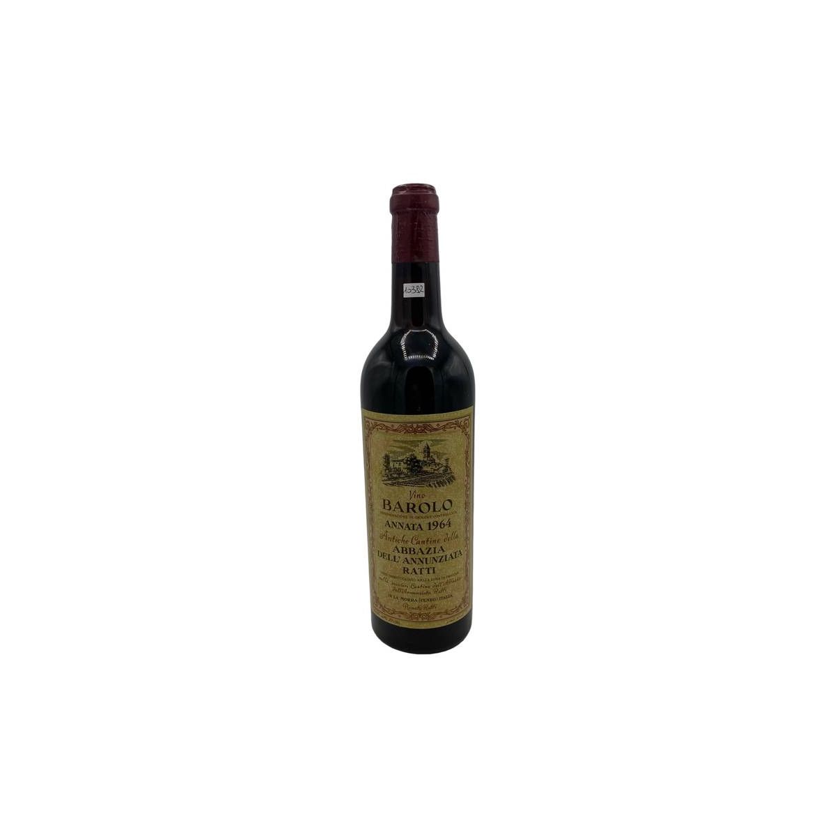 Vintage Bottle - Renato Ratti Barolo DOC Abbazia dell'Annunziata 1964 0,72 lt. - COD. 10382