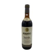 Vintage Bottle - Adriano Cantine Roccabella Barolo DOC 1974 0,72 lt. - COD. 10389