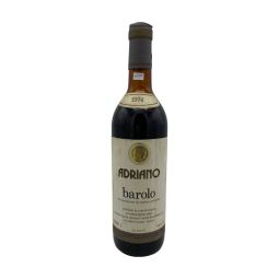 Vintage Bottle - Adriano Cantine Roccabella Barolo DOC 1974 0,72 lt. - COD. 10389