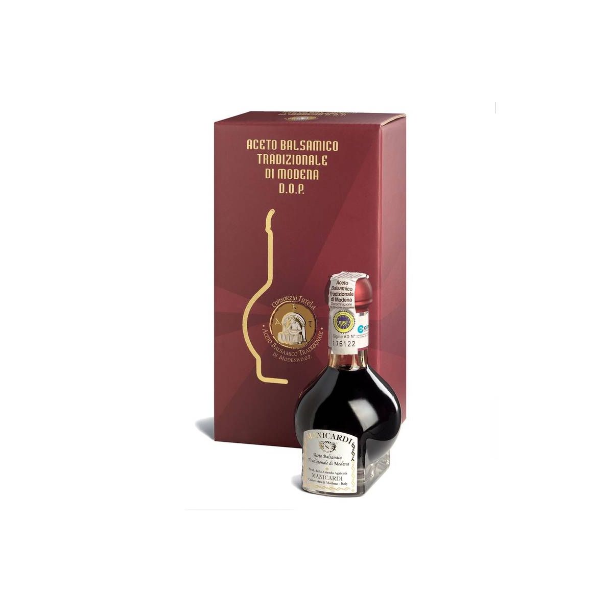 Manicardi - Aceto Balsamico Tradizionale di Modena DOP 12 anni 100 ml. + Box