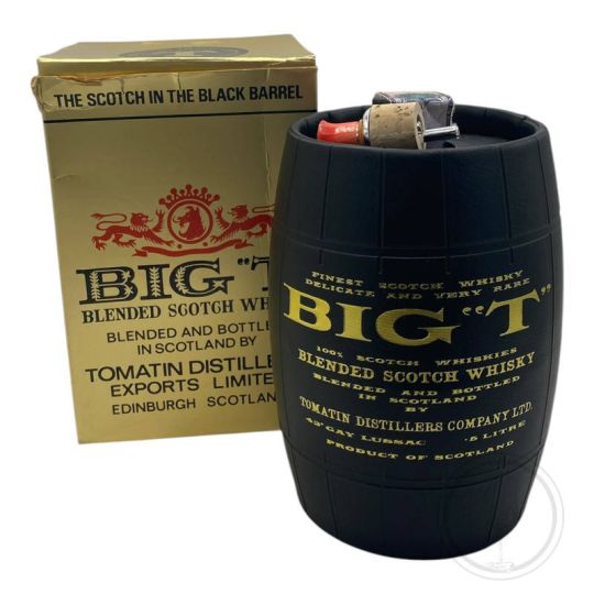 Tomatin Distillery - Blended Scotch Whisky Big T 0,50 lt. + Box (Ruined)
