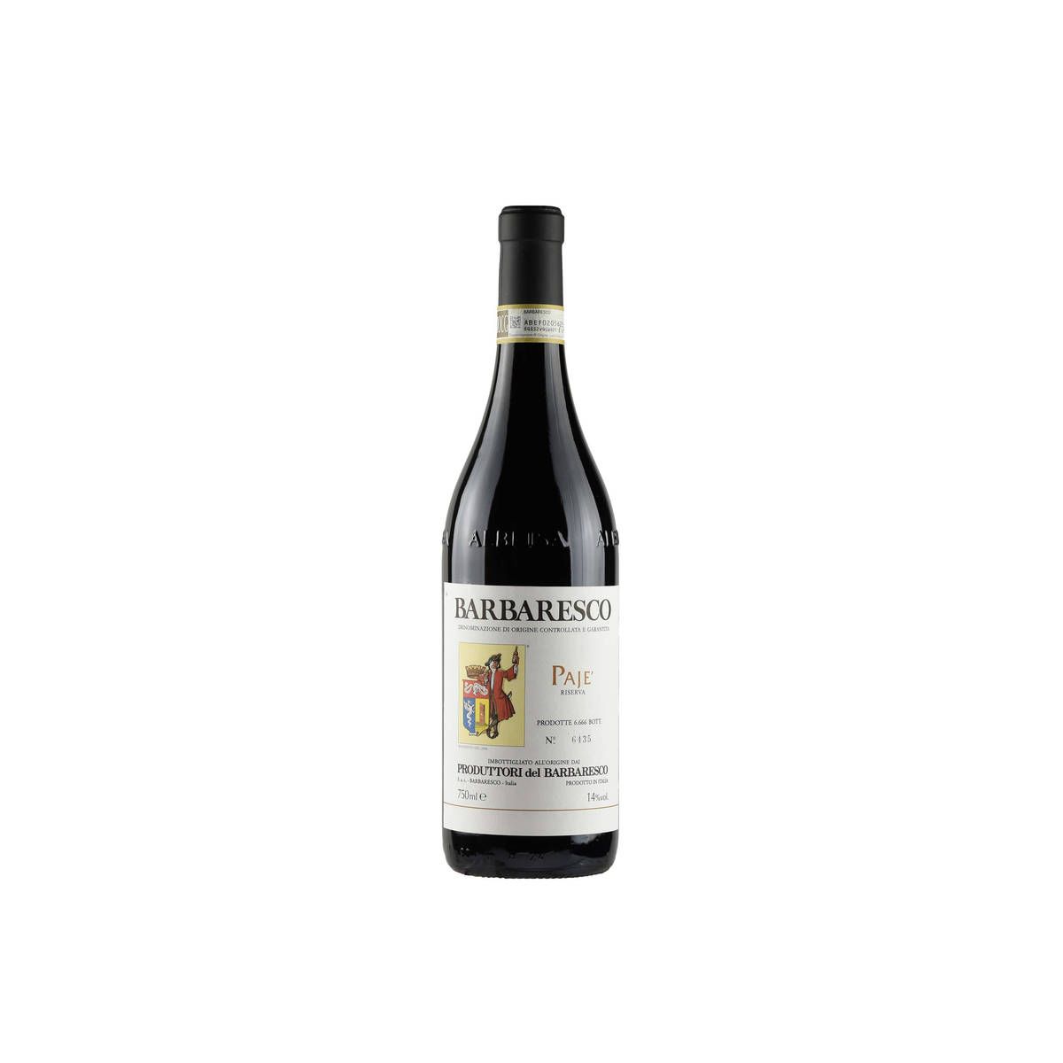 Produttori Del Barbaresco - Barbaresco Riserva DOCG Paje' 2020 0,75 lt.