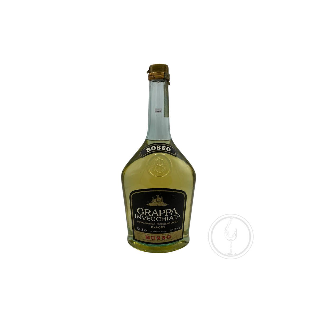 Vintage Bottle - Bosso Grappa Invecchiata Riserva Speciale Produzione Limitata Export 1,5 lt. MAGNUM - COD. 6348