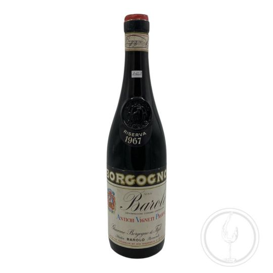Vintage Bottle - Borgogno Barolo Riserva DOC 1967 0,72 lt. - COD. 10668