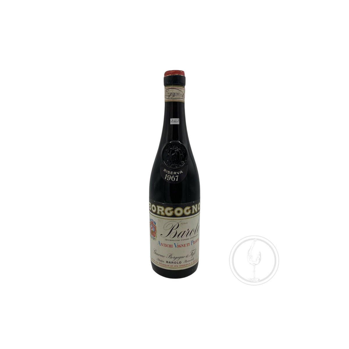 Vintage Bottle - Borgogno Barolo Riserva DOC 1967 0,72 lt. - COD. 10668