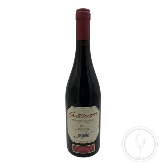 Vintage Bottle - Az. Vitinicola Nervi Gattinara DOC 1989 0,75 lt. - COD. 10749 - 10754