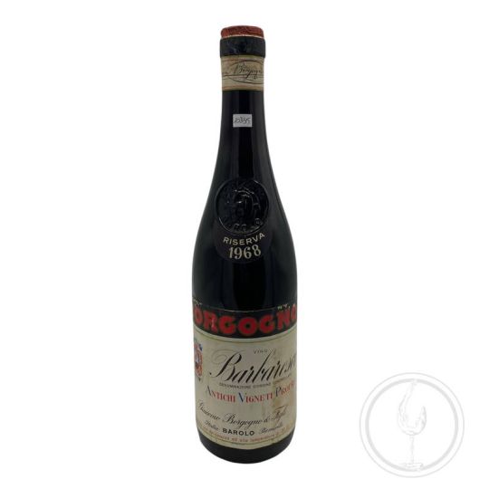 Vintage Bottle - Borgogno Barbaresco Riserva DOC 1968 0,72 lt. - COD. 10835