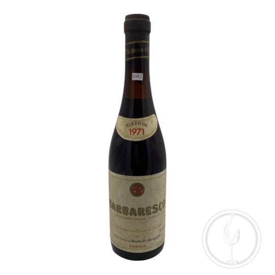 Vintage Bottle - F.lli Serio & Battista Borgogno Barbaresco DOC 1971 0,72 lt. - COD. 10842