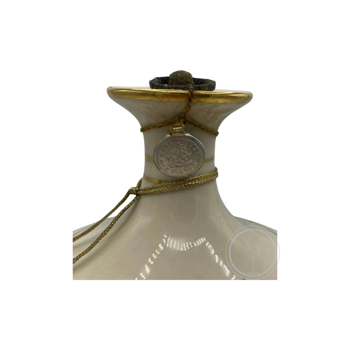 Vintage Bottle - Stock Crema Cacao Porcellane Canova Anfora 0,75 lt. SIGILLO STELLA - COD. 6518