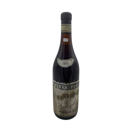 Vintage Bottle - Fratelli Oddero Barolo DOC 1970 0,75 lt. RUINED LABEL - COD. 11119