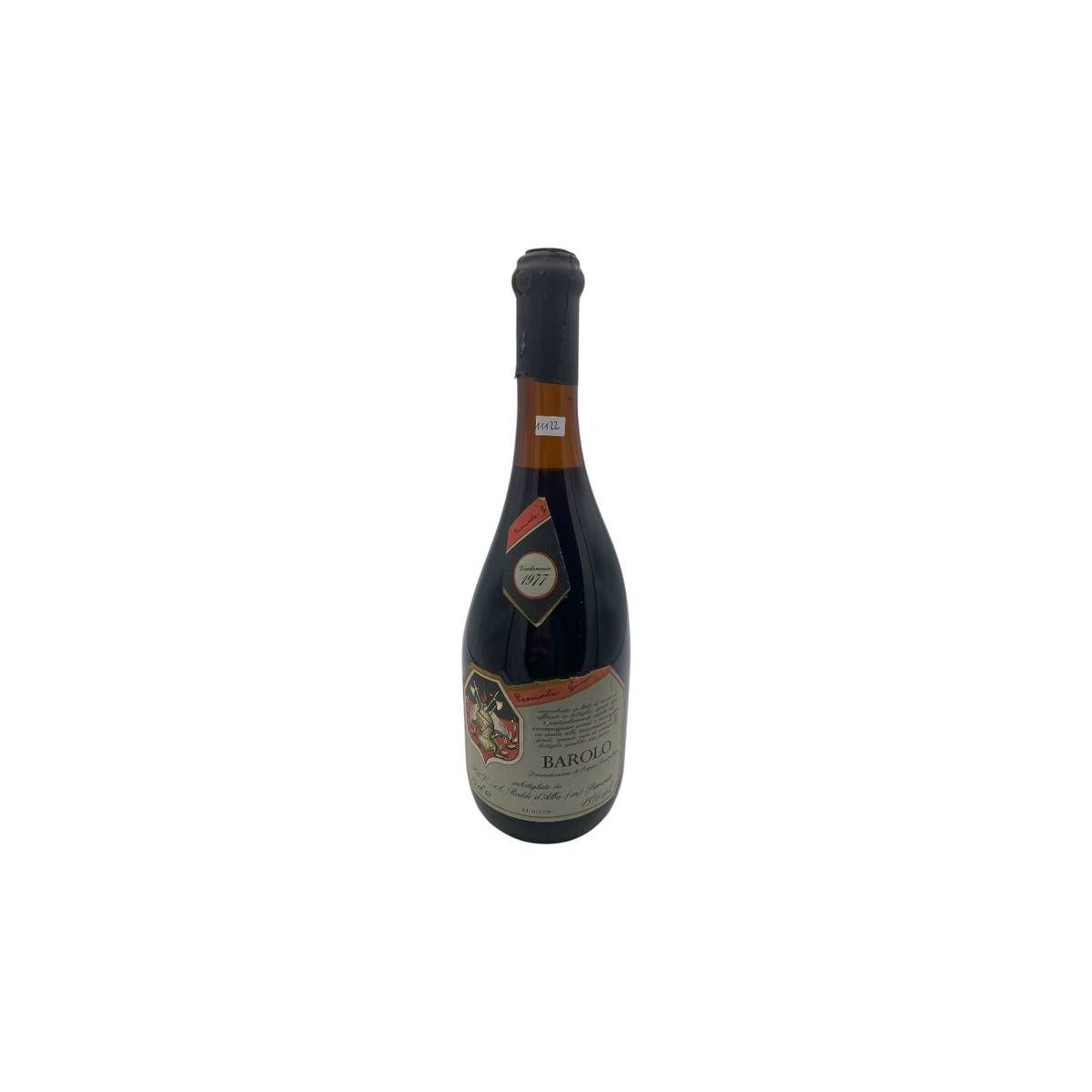 Vintage Bottle - Giuseppe Ravinale Barolo 1977 0,75 lt. - COD. 11122