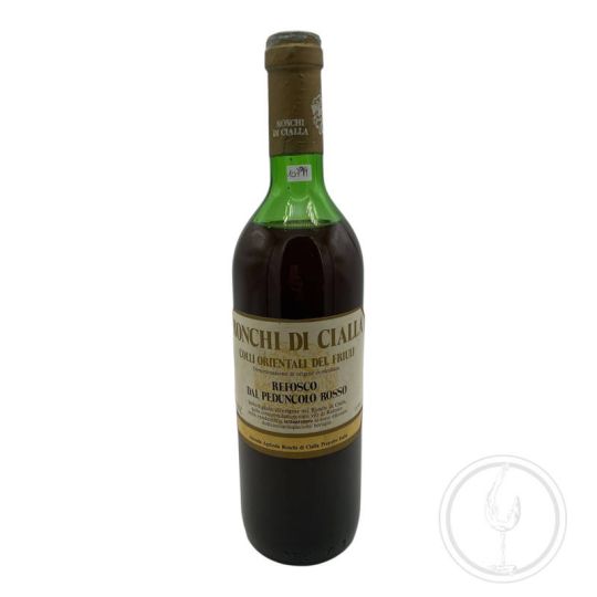 Vintage Bottle - Ronchi di Cialla Colli Orientali del Friuli Refosco dal Peduncolo Rosso DOC 1979 0,75 lt. - COD. 10799