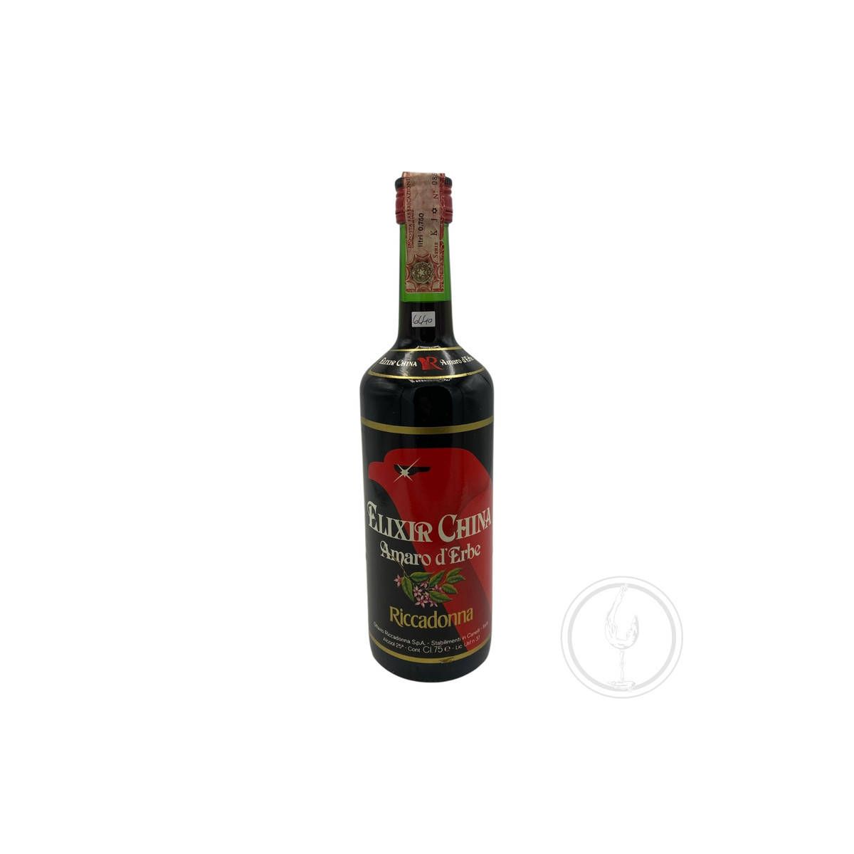 Vintage Bottle - Riccadonna Elixir China Amaro d'Erbe 0,75 lt. - COD. 6440