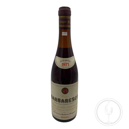 Vintage Bottle - F.lli Serio & Battista Borgogno Barbaresco DOC 1971 0,72 lt. - COD. 10839
