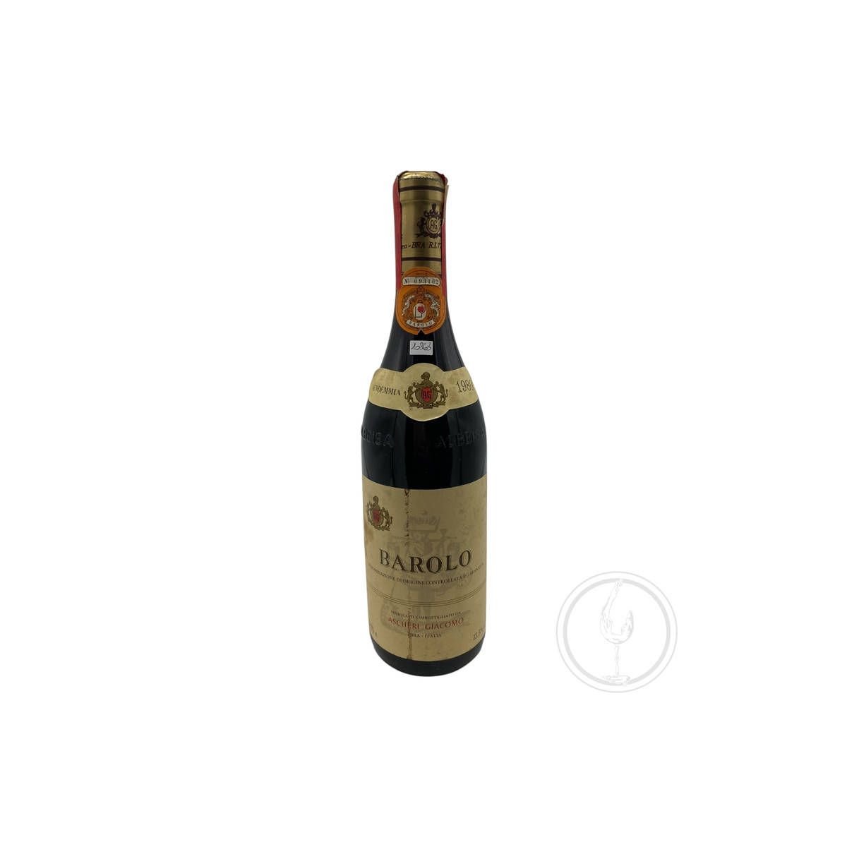 Vintage Bottle - Ascheri Giacomo Barolo DOCG 1980 0,75 lt. - COD. 10863