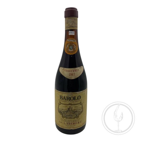 Vintage Bottle - Brero Barolo DOC 1967 0,72 lt. - COD. 10918