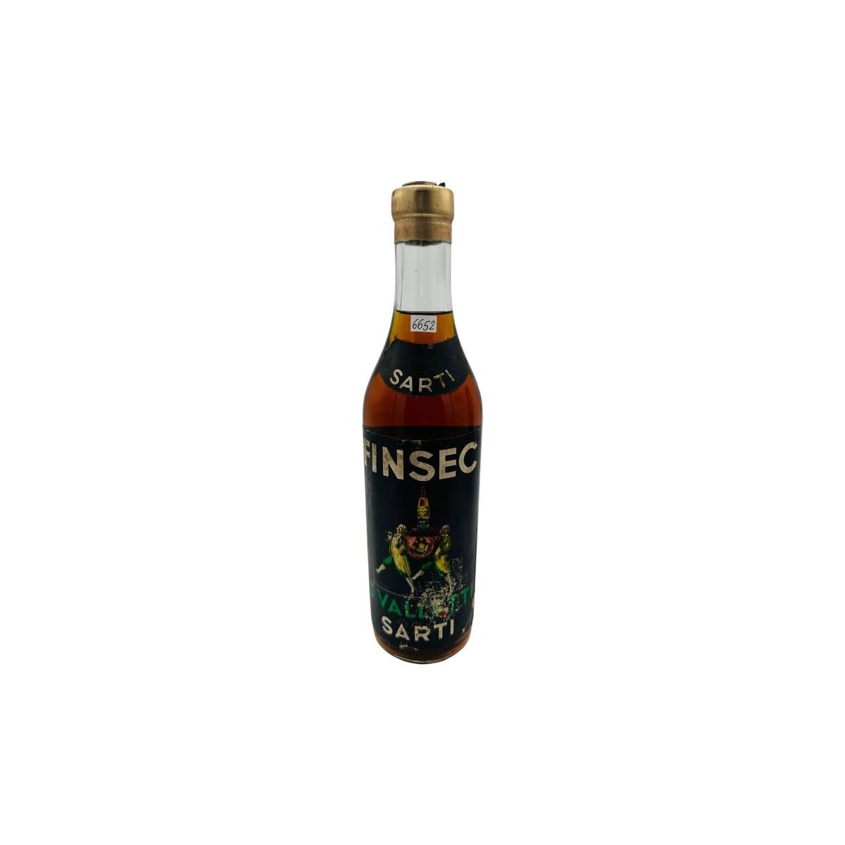 Vintage Bottle - Luigi Sarti & Figli Finsec 3 Valletti 0,50 lt. SIGILLO STELLA - COD. 6652