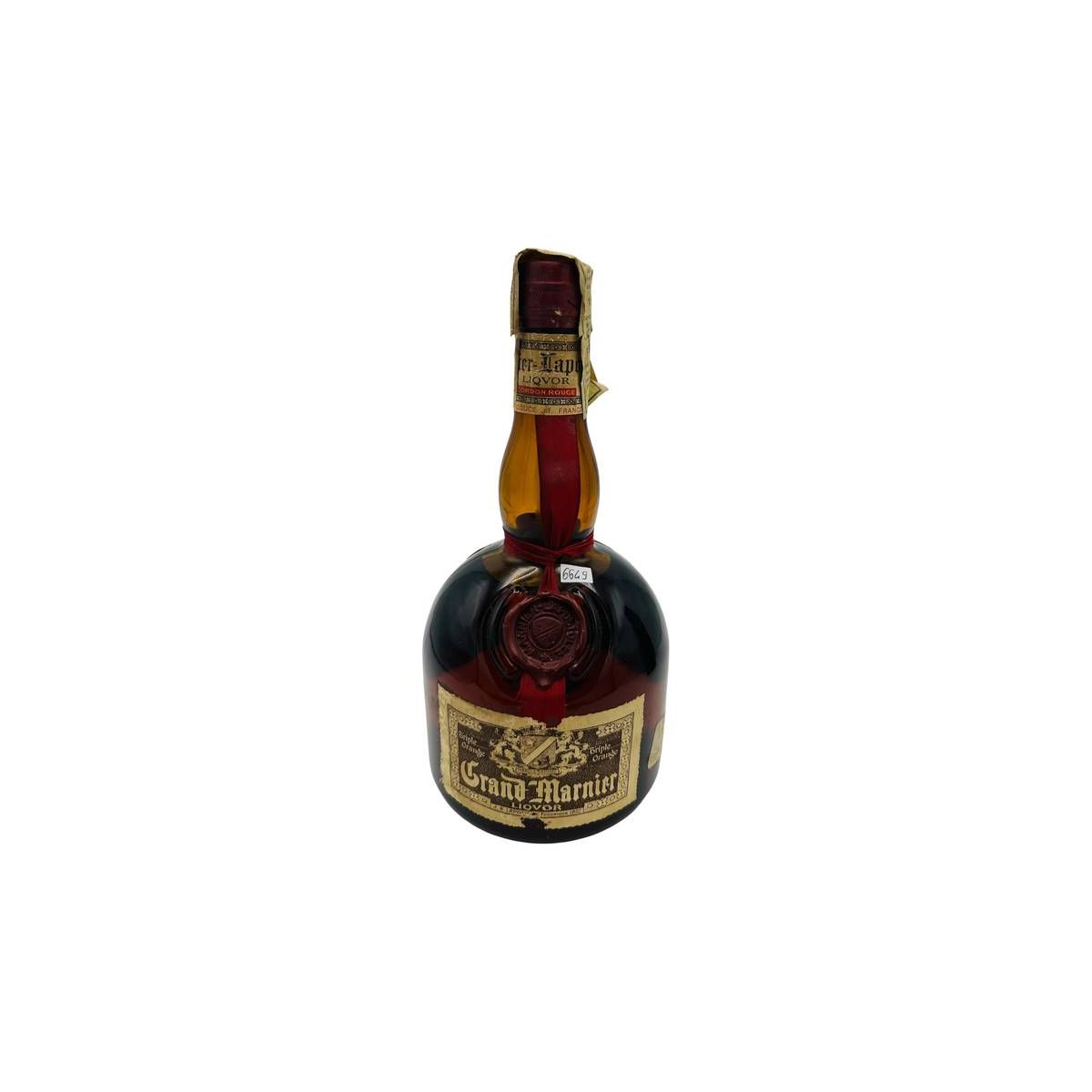 Vintage Bottle - Grand Marnier Liqueur D'orange 1971 0,75 lt. - COD. 6649