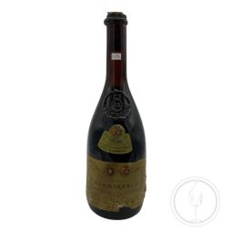Vintage Bottle - Bersano Barbaresco DOC 1970 0,72 lt. RUINED LABEL - COD. 10876