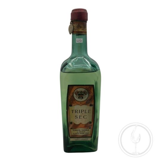 Vintage Bottle - Alberto Taccola Triple Sec 0,75 lt. SIGILLO MONARCHIA / REGNO - COD. 6450