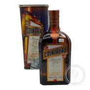 Vintage Bottle - Cointreau Liqueur 0,70 lt. + Metal Box - COD. 6489