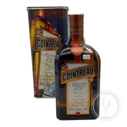 Vintage Bottle - Cointreau Liqueur 0,70 lt. + Metal Box - COD. 6489