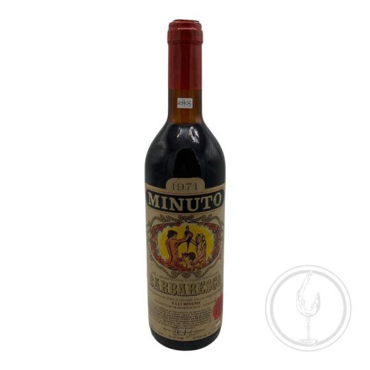 Vintage Bottle - F.lli Minuto Barbaresco DOC 1971 0,72 lt. - COD. 10903