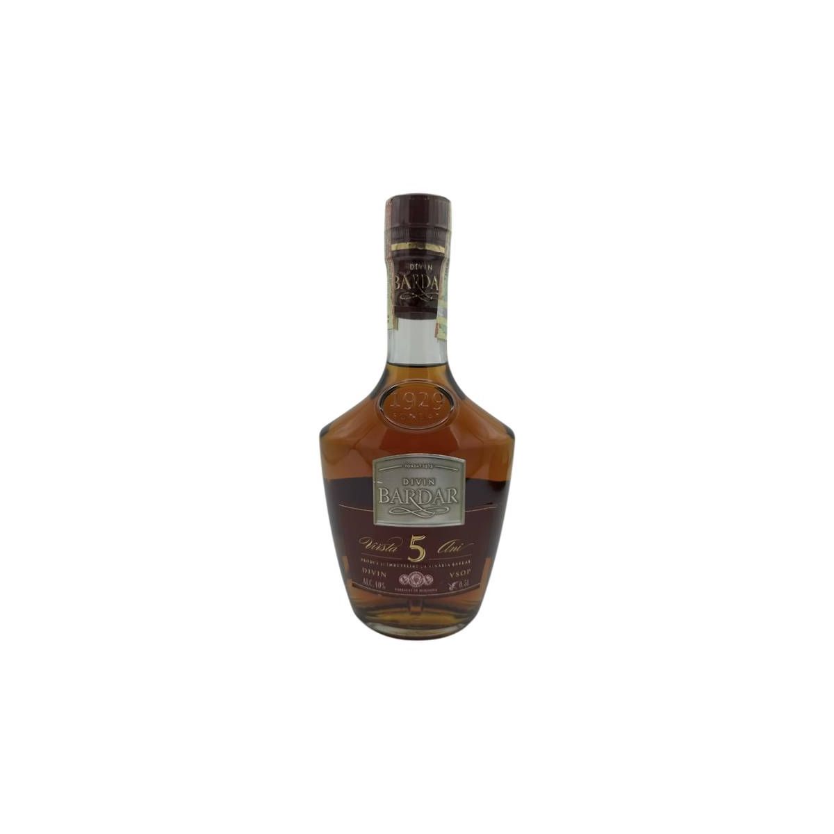 Divin Bardar - Distillato di Vino Moldavo 5y V.S.O.P 0,50 lt.