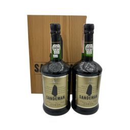 Vintage Bottle - Sandeman Origina Port Ruby x 2 bt 0,75 lt. + Wood Box - COD. 6646