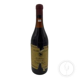 Vintage Bottle - Renato Ratti Barolo DOCG Marcenasco 1981 0,75 lt. RUINED LABEL - COD. 10790