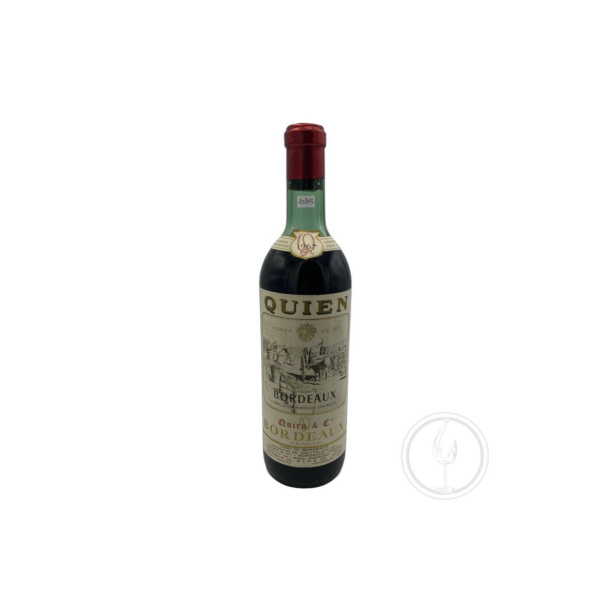 Vintage Bottle - Quien & C. Bordeaux 1967 0,75 lt. - COD. 10813