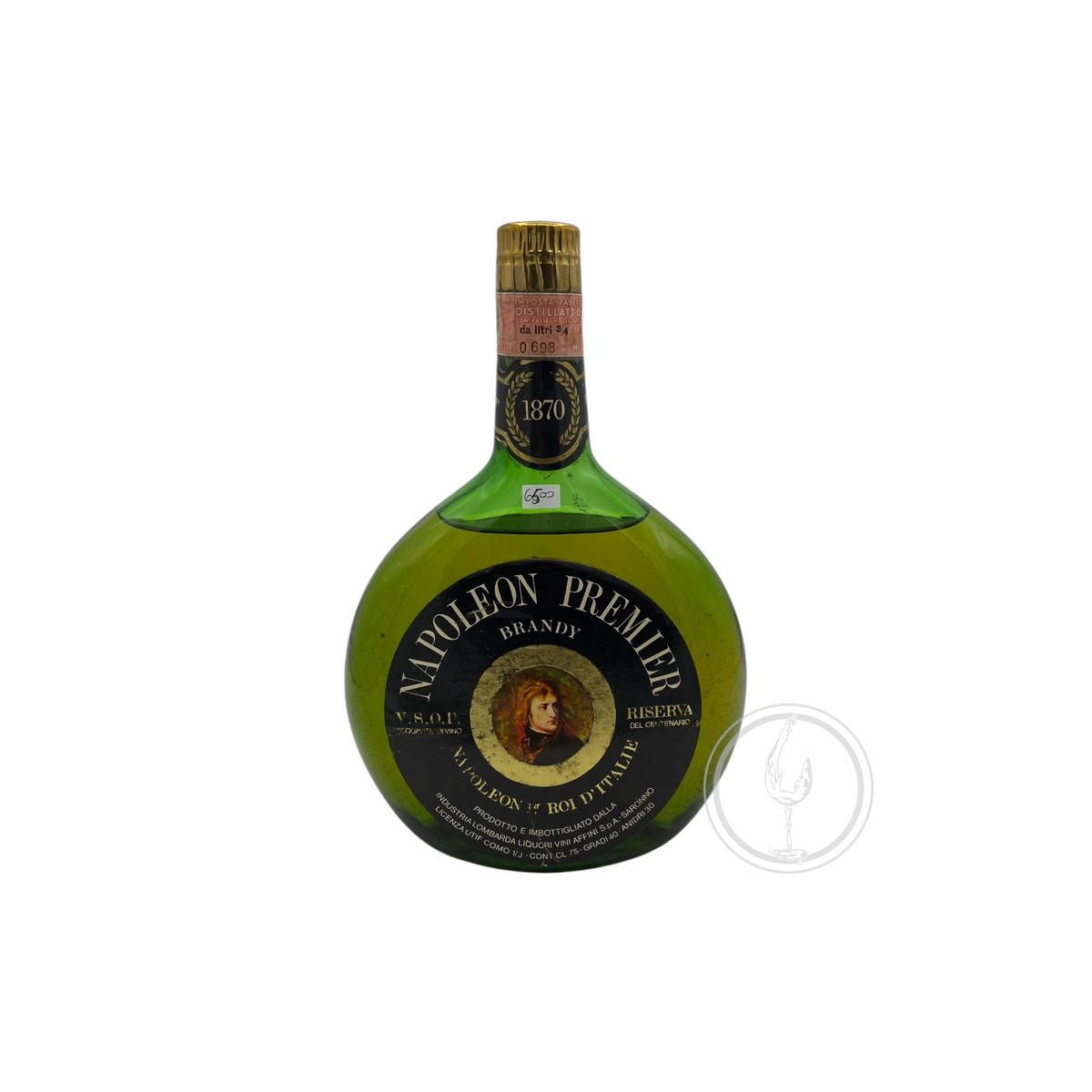 Vintage Bottle - Illva Brandy Napoleon Premier Riserva del Centenario VSOP 0,75 lt. - COD. 6500