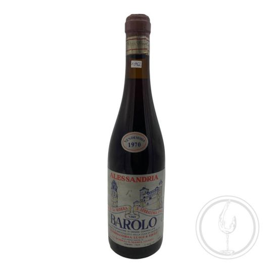 Vintage Bottle - Alessandria Luigi Barolo DOC Poderi in La Morra e Serralunga d'Alba 1970 0,72 lt. - COD. 10962