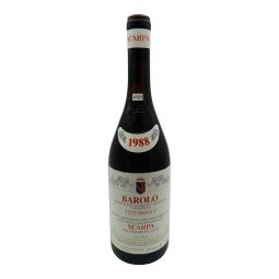 Vintage Bottle - Scarpa Barolo DOCG Tettimorra 1988 0,75 lt. - COD. 10969