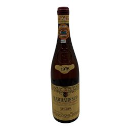 Vintage Bottle - Scarpa Barbaresco DOC Vigne del Payoré Barberis 1978 0,75 lt. CLEAR COLOR - COD. 10981