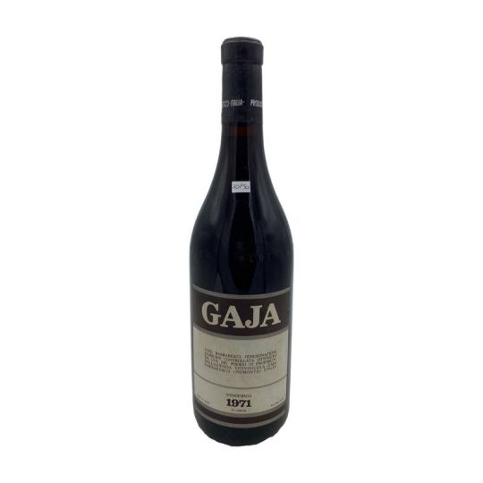 Vintage Bottle - Gaja Barbaresco DOC 1971 0,72 lt. - COD. 10990