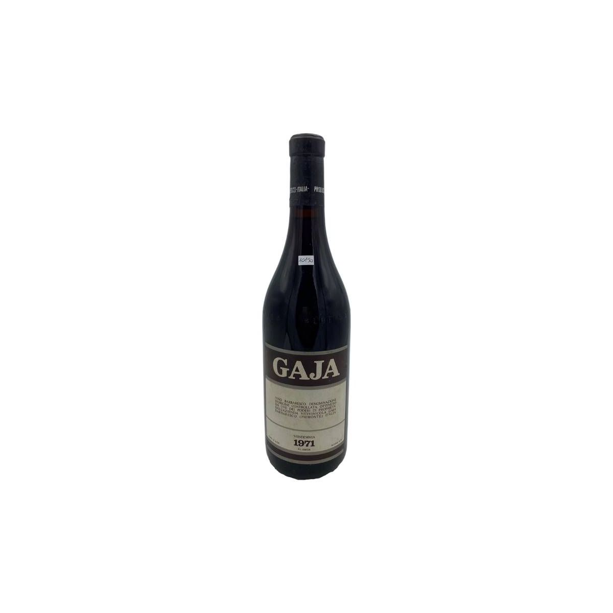 Vintage Bottle - Gaja Barbaresco DOC 1971 0,72 lt. - COD. 10990