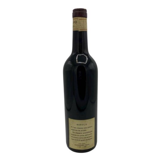 Vintage Bottle - Alessandria Silvio Barolo DOC 1967 0,72 lt. - COD. 11002