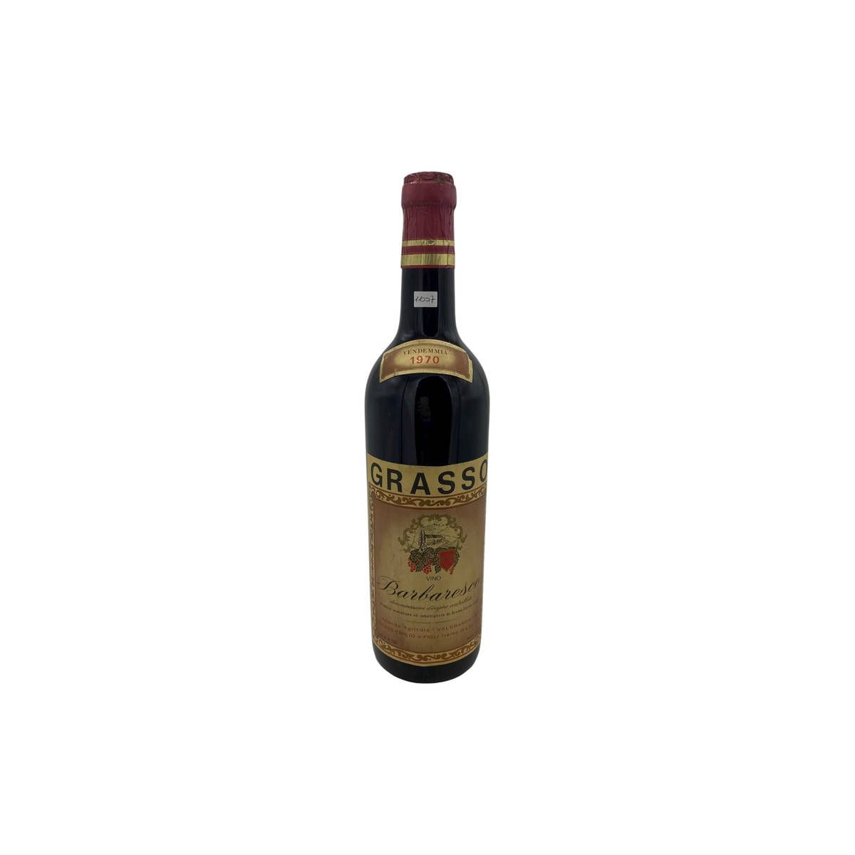 Vintage Bottle - Az. Agr. Fratelli Grasso di Emilio Valgrande Barbaresco DOC 1970 0,72 lt. - COD. 11007