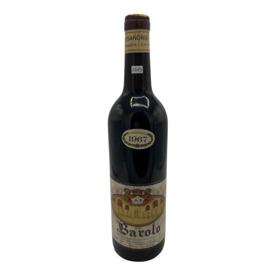 Vintage Bottle - Alessandria Silvio Barolo DOC 1967 0,72 lt. - COD. 11013