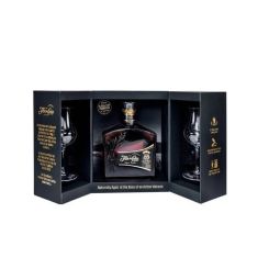 Flor de Cana - Rum Ron Centanario 25 y Slow Aged Volcano Special Pack con Biccheri 0,70 lt. + Box