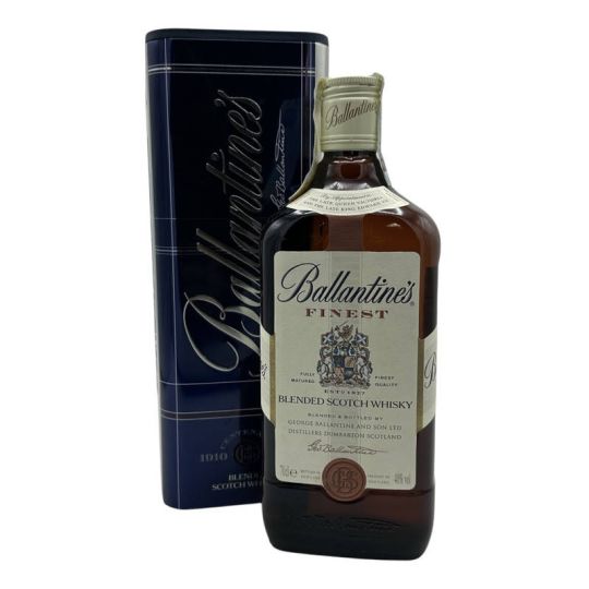 Ballantine's - Finest Scotch Whisky 0,70 lt. + Box in Latta Blue / Grey
