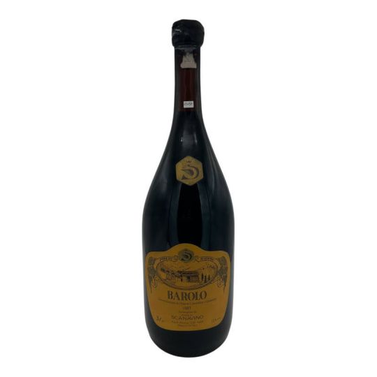 Vintage Bottle - Poderi Scanavino Barolo DOCG 1987 3 lt. JEROBOAM - COD. 11037