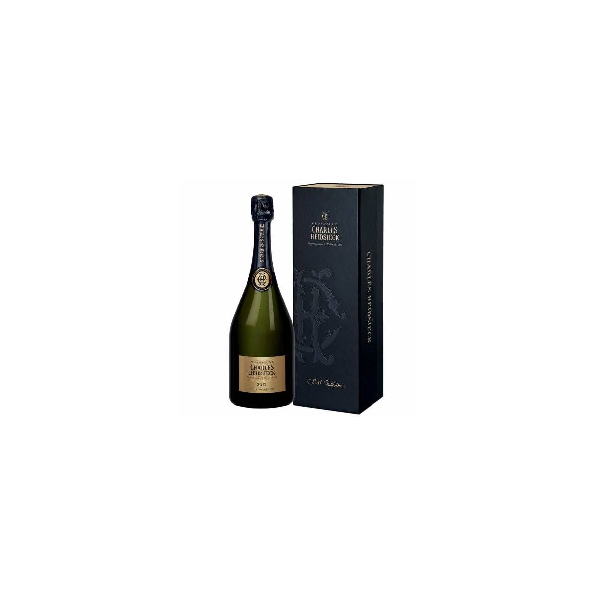 Charles Heidsieck - Champagne AOC Brut Millésimé 2012 Brut 0,75 lt. + Box