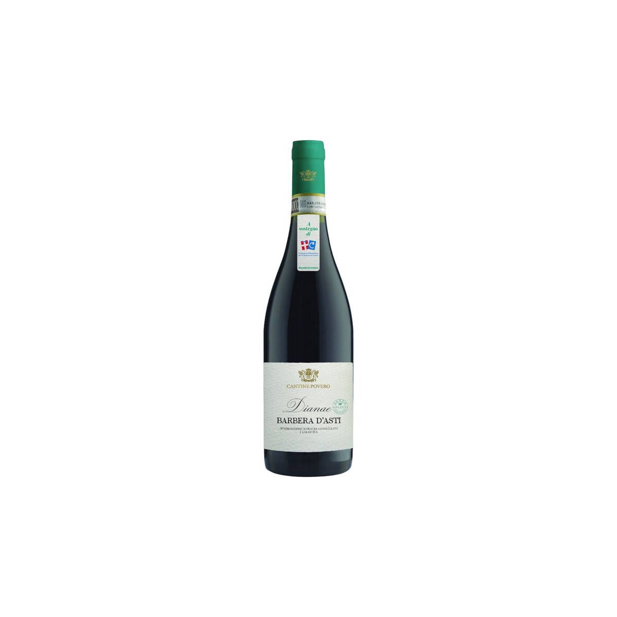 Cantine Povero - Barbera d'Asti DOCG Senza Solfiti Aggiunti Dianae 2024 0,75 lt.