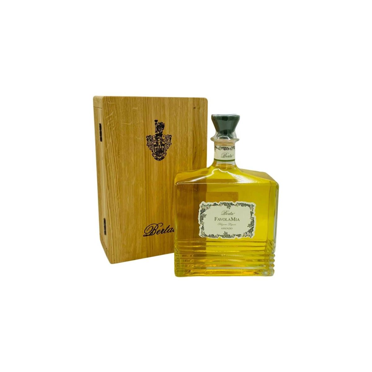Berta - Liquore all'Assenzio Favola Mia 1,5 lt. MAGNUM + Box Legno