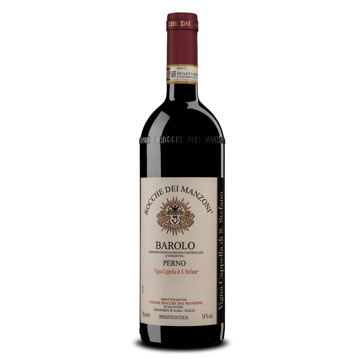 Podere Rocche dei Manzoni - Barolo DOCG Perno Vigna Cappella di S. Stefano 2021 0,75 lt.